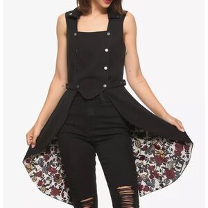 Hot Topic Steampunk Tuxedo Vest